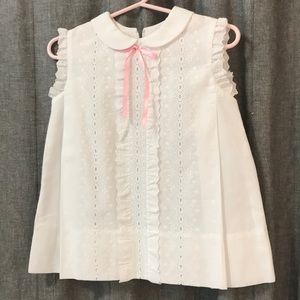 Vintage short dress for babies